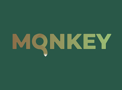 Monkey logo design. animal branding design icon illustration logo monkey vector