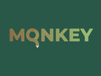 Monkey logo design.