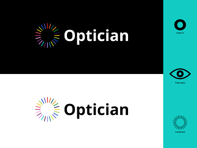 Optician Logo branddesign branding colorful colorfull colors design eyes eyesight flat flat design glass glasses icon illustration illustrator logo logo design logodesign modern vector