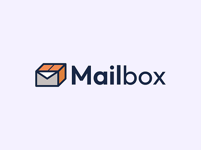 Mailbox Logo concept box branding concept creative envelope logo logobox m mail mailbox mailingbox marketing reclame
