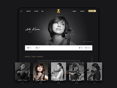 Vietnam International Music Competition ui ux