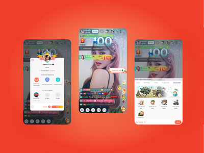 Mobile App UI - Fruits Live ui ux