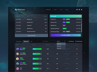 NESTOR ALPHA ui ux