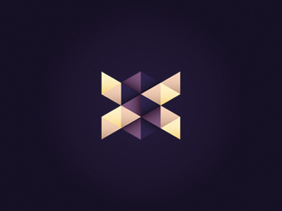 Solamus icon logo mark polygon shape symbol triangle
