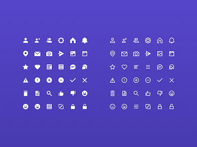 UI Icon Set by Jason Li on Dribbble