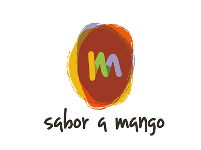 Sabor A Mango design gaphic identity logo