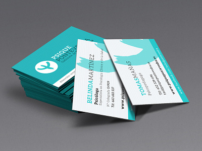 Psique Tarjeta branding card diseño graphic design identity tarjeta presentacion