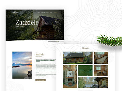 Zadziele - Website design design holiday minimalist ui ux web webdesign website zadziele