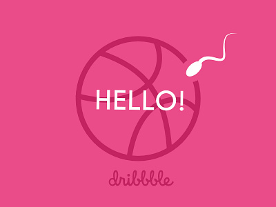 Helllo Dribbble debut design dribbble first shot genesis industi