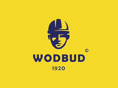 WODBUD design face logo process worker