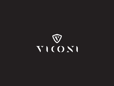 Viconi - logo, ID and domain for sale 4sale brand letter luxury mark sale shield v viconi