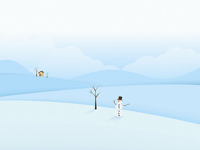 December callendar card december illustration industi lublin month winter winter is coming