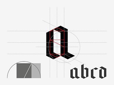 Golden ratio textura (Blackletter) font. blackletter font golden gothic ratio script textura