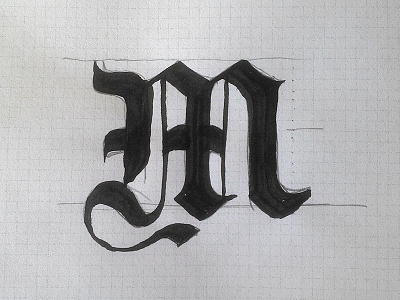 M gothic letter gothic letter m