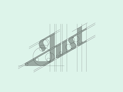 Just Grid awesome clever design logo logomark mark pixel symbol trademark vector wordmark