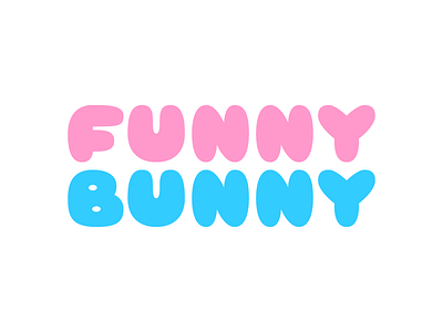 Funny Bunny Color black brand bunny bw ernest font funny funnybunny grenad logo type