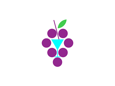 Grapes Glass glass grape minimal simple