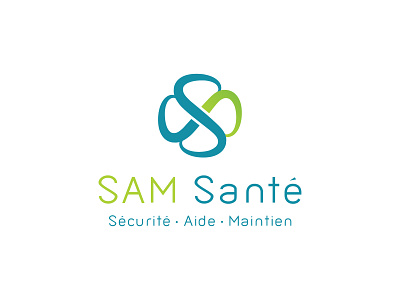 Sam Santé association brand health identity logo service