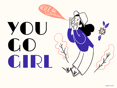 You go girl artworks assets baby girl boxer businesswoman equality feature icons free freebies girl girlpower illustrations inclusivity png purple skater ui woman women women power