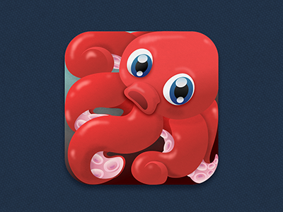 Octopus - iPhone apple fireworks icon ios ipad iphone octopus vector