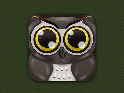 Owl - iPhone bird fireworks icon iphone owl