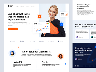 Live Chat Landing Page