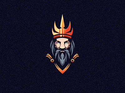 Wak Enggot artwork brand identity branding busines card coreldraw design logo manbeard warrior