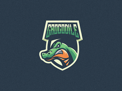 Crocodile artwork brand identity busines card coreldraw crfeative crocodile csgo esport fornite logo