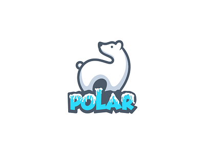 Polar artwork brand identity busines card company coreldraw crfeative graphich design illustration logo polar polar bear simplepolar sketch