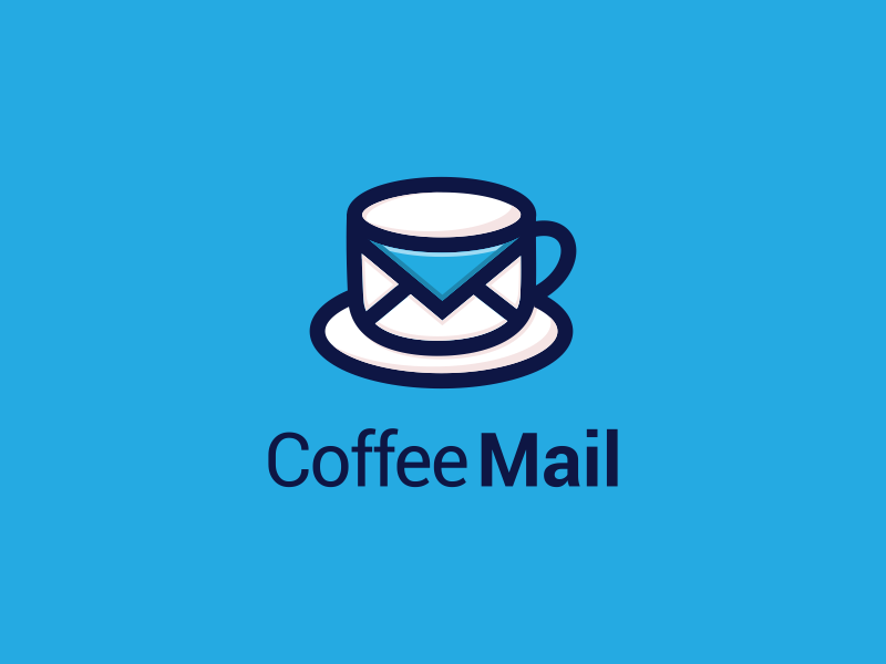 Coffe Mail coffemail vector label photoshop graphich design forsale artwork sketch crfeative coreldraw busines card brand identity logo