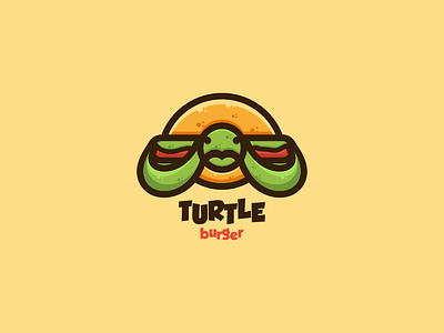 Turtle Burger artwork brand identity busines card company coreldraw crfeative cuteturtle forsale graphich design grid illustration logo photoshop sketch turtle turtleburger