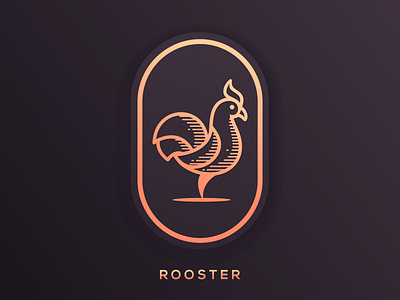 Rooster Line Art artwork brand identity branding busines card company consulting coreldraw crfeative design forsale graphich design grid illustration logo rooster roosterlineart sketch typography vector