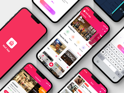 Mall App application design design ui ux