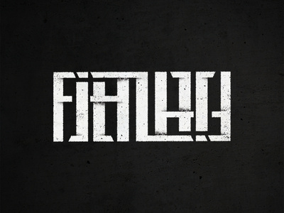 Ambigram logo by Josué Delazeri - Dribbble