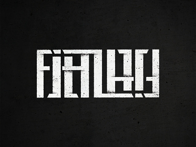Ambigram logo ambigram brand logo logo design texture typography wordmark