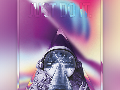 "JUST DO IT" - INFINITE COSMOS adobe branding cc creative design illustration logo typography vector
