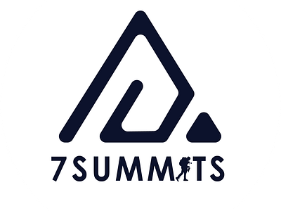 Logo 7 7 summit bag bagpack beauty blue branding design digital icon logo logo 3d logo animation man responsive seven seven summit summit ui ux