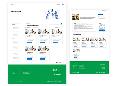 Eln checkout courses detail page e learning eln learning learning app learning management system learning platform online online courses online learning pagination related course ui ui ux ux ux design uxresearch