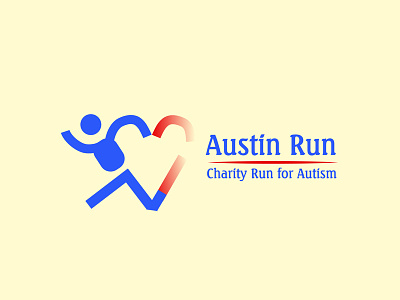 30 Day Logo Challenge: Day 07 'Austin Run' austin run brand branding charity day graphic logo thirty thirty day thirty days thirty logo typography