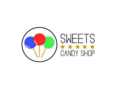 30 Day Logo Challenge: Day 11 'Sweets' brand branding candy day graphic logo sweets thirty thirty day thirty days thirty logo typography