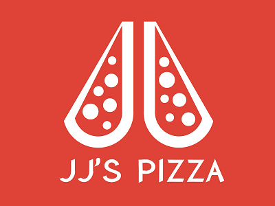 30 Day Logo Challenge: Day 13 'JJ's Pizza'