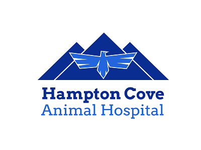 30 Day Logo Challenge: Day 19 'Hampton Cove Animal Hospital' animal brand branding day graphic hampton cove animal hospital logo thirty thirty day thirty days thirty logo typography