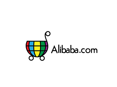 30 Day Logo Challenge: Day 30 'Alibaba.com Redesign' alibaba.com brand branding day graphic logo redesign thirty thirty day thirty days thirty logo typography