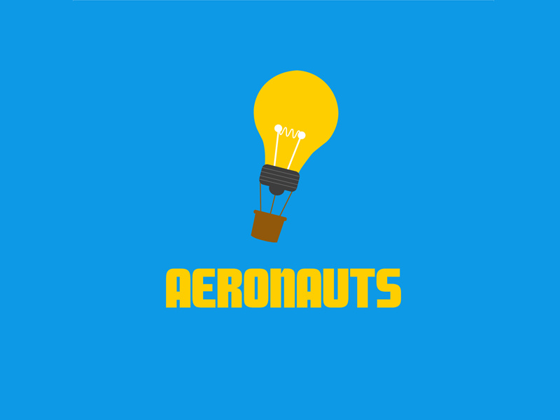 Daily Logo Challenge (Day 02/50): Hot Air Balloon Logo dailylogochallenge daily logo challenge brand branding wordmark balloon hot air balloon