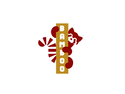 Daily Logo Challenge (Day 03/50): Panda Logo bamboo brand branding challenge daily dailylogochallenge logo panda wordmark