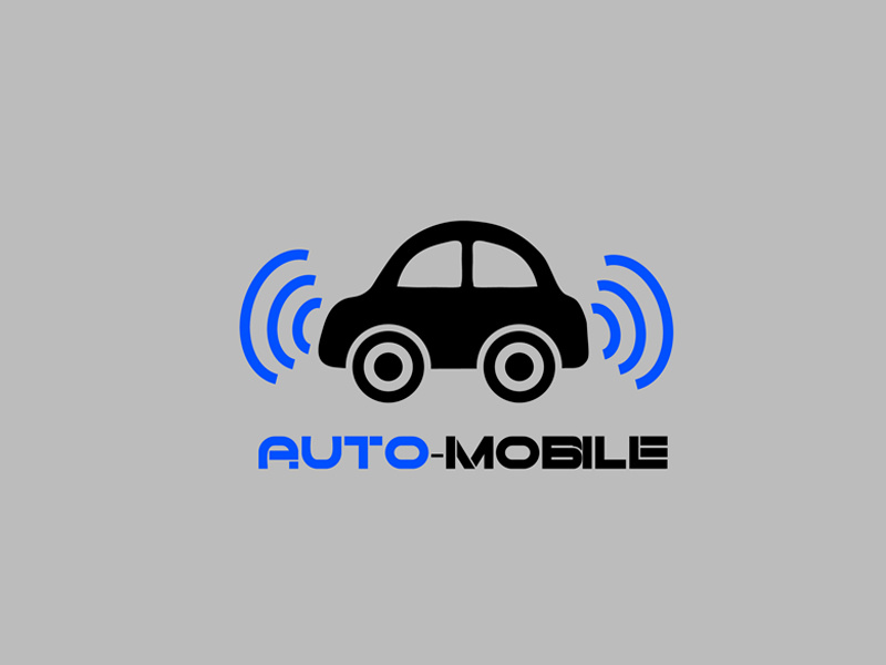Daily Logo Challenge (Day 05/50): Driverless Car Logo driverless car car wordmark branding brand challenge logo daily dailylogochallenge