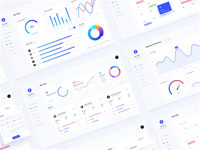 Team management dashboard