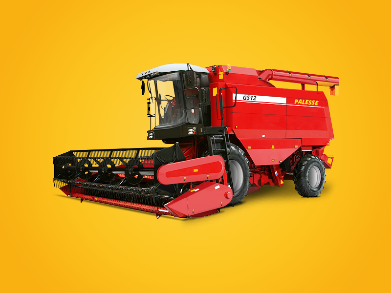 «Bryanskselmash». Technical Design wheels field farming illustrators handle best artists draw harvester illustration design graphics