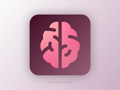 Icon Mind App app daily ui dailyui dailyuichallenge design flat icon iconapp icons minimal ui ui design uidesign