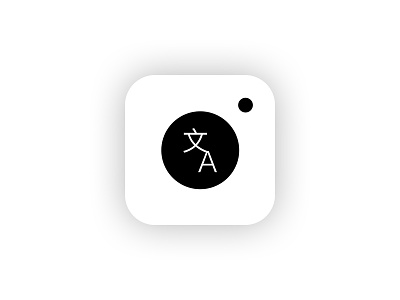 TraduCam app camera design icon ios ipad iphone photo translator sketch translator ui ux vector